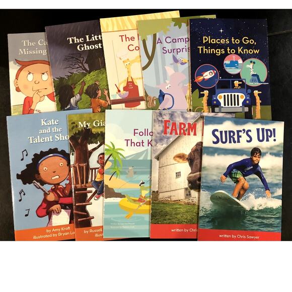 Lot of 6 Phonics Workbooks & 10 Readers - Picture 2 of 2